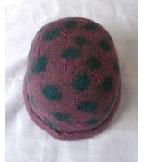felt hand crush hat
