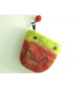 felt flower coin purse-1 Dozen