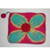 felt flower coin purse-1 Dozen
