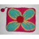 felt flower coin purse-1 Dozen