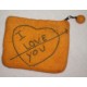 felt heart shape coin purse-1 Dozen