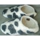 Felt half shoe