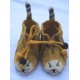 Felt tiger face shoe (24/25 number)