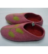 felt half shoes (26/27 number)-6 Pairs