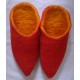Felt half shoes (38 number)-6 Pairs
