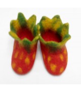 Felt kids shoes (18/19 number)-6 Pairs