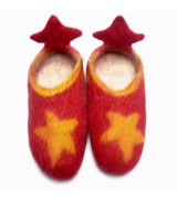 Felt star shoes (36 number)-6 Pairs