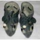 Felt kids shoes (24/25 number)-6 Pairs