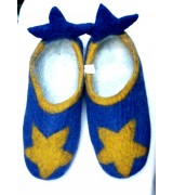 Felt star shoes (36 number)-6 Pairs