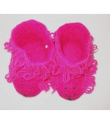 Felt kids shoes (18/19 number)-6 Pairs