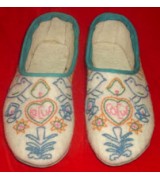 Felt aari shoes(36 number)-6 Pairs