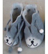 Felt kids shoes (20/21 number)-6 Pairs