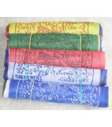 B. cotton tibetan prayer flags -6 Packet