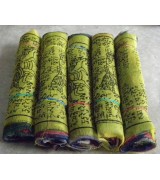 S. cotton tibetan prayer flags-6 Packet
