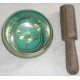 Green colour singing bowls