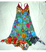 Silk sleevless dress-6 Pcs.