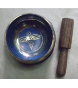 Blue color singing bowls