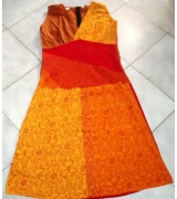 Sleev less cotton dress-6 Pcs.