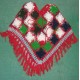 Woolen multi colour poncho-3 Pcs.
