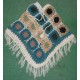 Woolen multi color poncho-3 Pcs.