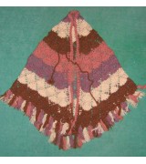 Woolen multi color poncho-3 Pcs.