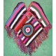 Silk border woolen poncho-3 Pcs.