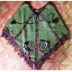 Silk border woolen poncho-3 Pcs.