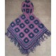 Woolen hooded poncho-3 Pcs.