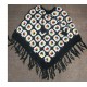 Woolen flower poncho-3 Pcs.