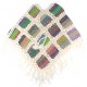 Woolen multi color poncho