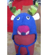 Woolen Animal Hats-6 Pcs.