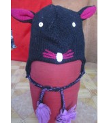 Woolen Animal Hats-6 Pcs.