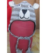 Woolen Animal Hats-6 Pcs.