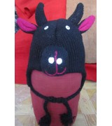 Woolen Animal Hats-6 Pcs.