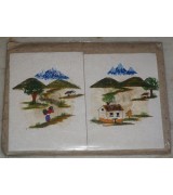 Hand art card set-6 packet