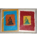 Handmade Buddha Print Card-6 Packet