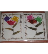 Handmade Flower Card-6 packet