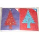handmade color x-mas card-6 packet