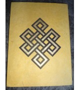 Handmade Endless Tibetan Knot Note Book