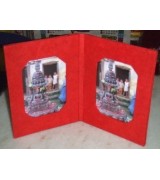 Handmade Paper Double Table Frame-4/6 inch