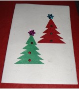 Handmade Color Christmas Card-6 Packet 