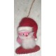 Felted Santa With Christmas Hats