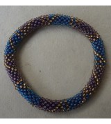 Hand Rolled Glass Beads Bracelets Nepal