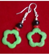Yak Bone Pendant Ear Ring