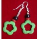 Yak Bone Pendant Ear Ring