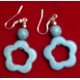 Yak Bone Pendant Ear Ring
